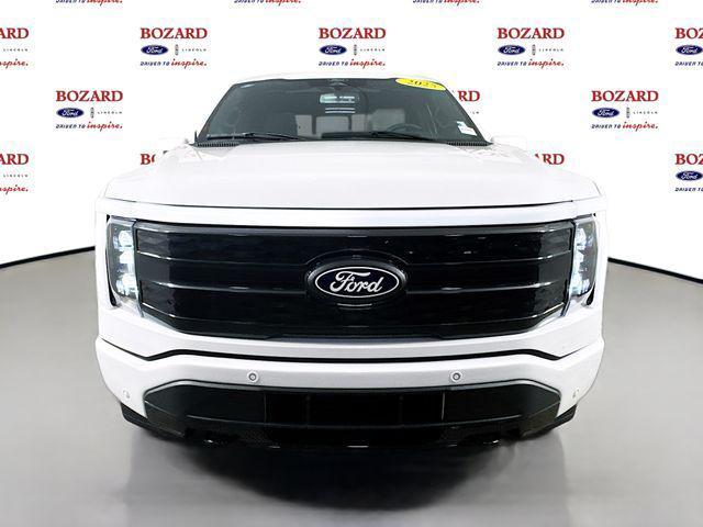 Photo of 2025 White Metallic Ford F-150 Lightning