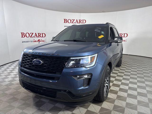 Photo of 2018 Blue Metallic Ford Explorer