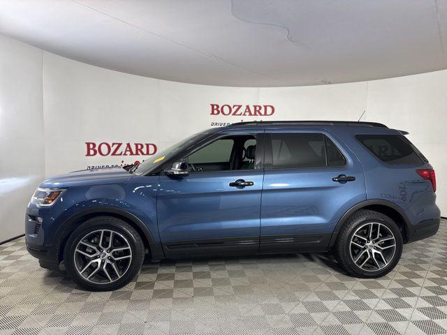 Photo of 2018 Blue Metallic Ford Explorer