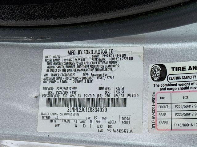 Photo of 2012 Ingot Silver Metallic Lincoln MKZ