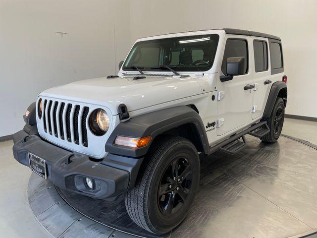 Photo of 2022 Bright White Clearcoat Jeep Wrangler Unlimited