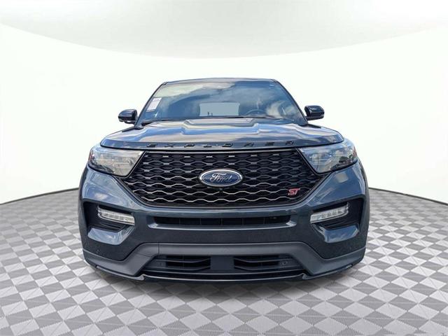 Photo of 2022 Stone Blue Metallic Ford Explorer