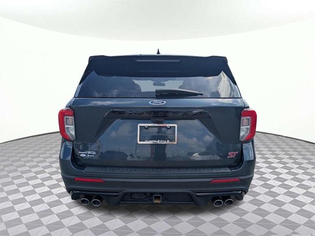 Photo of 2022 Stone Blue Metallic Ford Explorer
