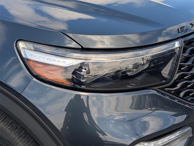Photo of 2022 Stone Blue Metallic Ford Explorer