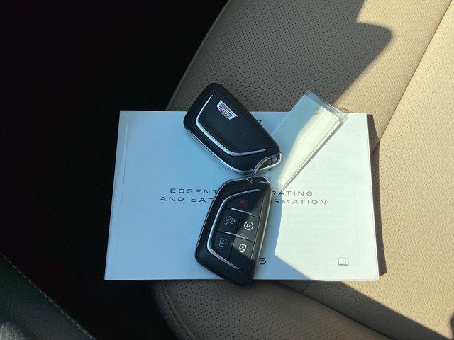 Photo of 2025 Crystal White Tri-Coat Cadillac CT5