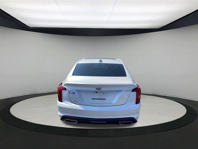 Photo of 2025 Crystal White Tri-Coat Cadillac CT5