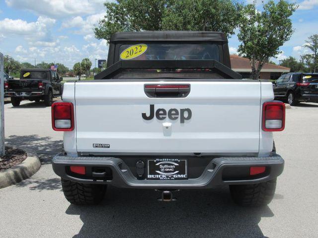 Photo of 2022 Bright White Clearcoat Jeep Gladiator