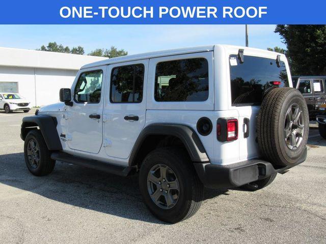 Photo of 2021 Bright White Clearcoat Jeep Wrangler Unlimited