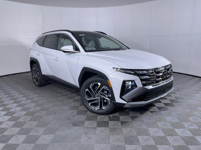 Photo of 2025 Serenity White Pearl Hyundai TUCSON
