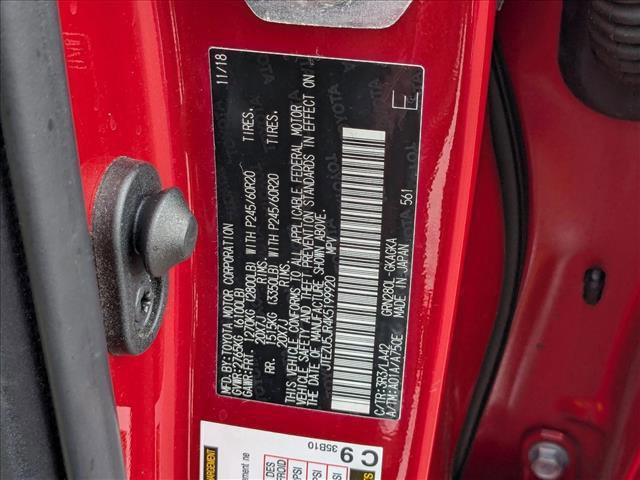 Photo of 2019 Barcelona Red Metallic Toyota 4Runner