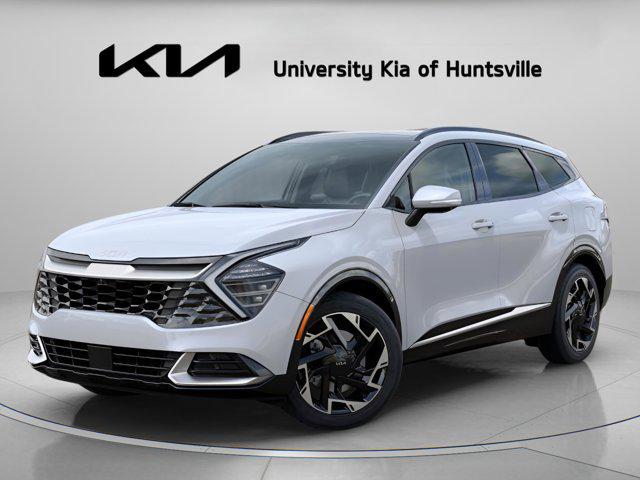 Photo of 2025 Glacial White Pearl Kia Sportage
