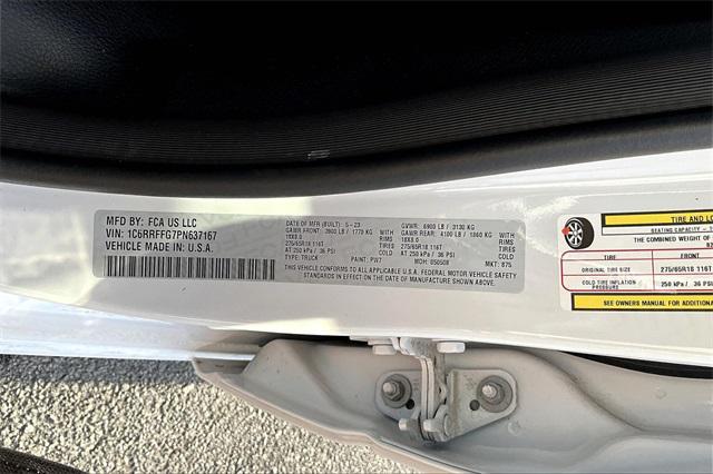Photo of 2023 Bright White Clearcoat RAM 1500