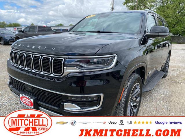 Photo of 2024 Diamond Black Crystal Pearlcoat Jeep Wagoneer