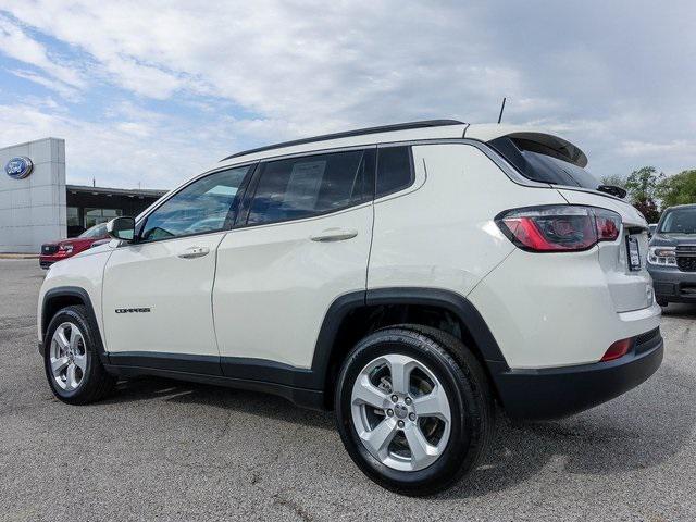 Photo of 2021 White Clearcoat Jeep Compass