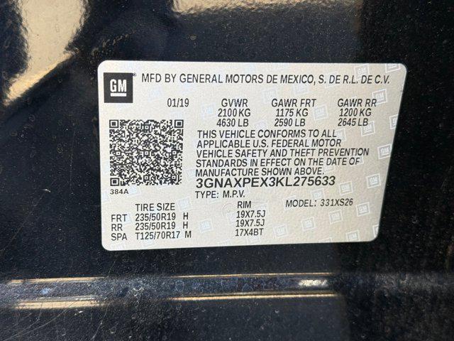 Photo of 2019 Mosaic Black Metallic Chevrolet Equinox