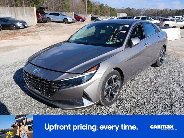 Photo of 2021 Gray Hyundai ELANTRA