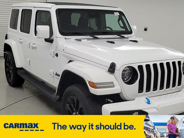 Photo of 2021 White Jeep Wrangler Unlimited 4xe