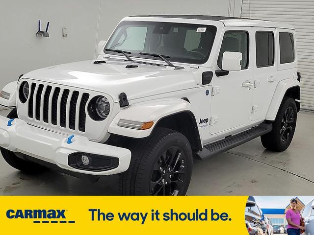 Photo of 2021 White Jeep Wrangler Unlimited 4xe
