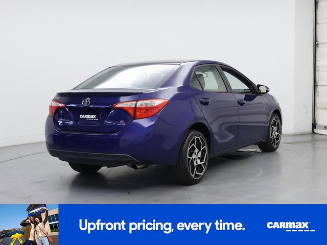 Photo of 2014 Blue Toyota Corolla