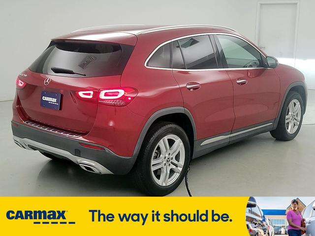 Photo of 2021 Red Mercedes-Benz GLA 250
