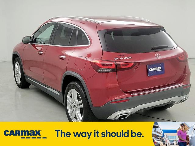 Photo of 2021 Red Mercedes-Benz GLA 250
