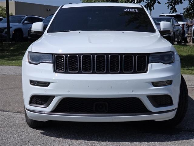 Photo of 2021 Bright White Clearcoat Jeep Grand Cherokee