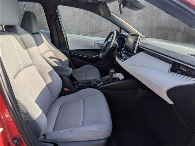 Photo of 2021 Barcelona Red Metallic w/Black Sand Pearl Roof Toyota Corolla