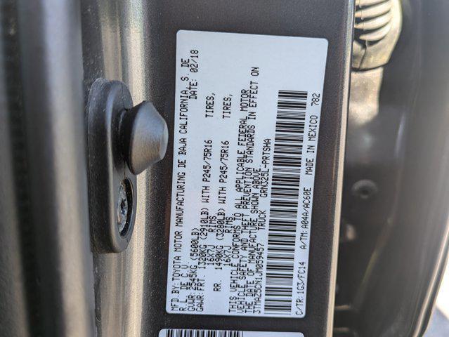 Photo of 2018 Magnetic Gray Metallic Toyota Tacoma