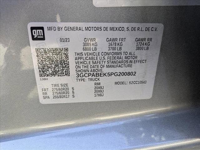 Photo of 2023 Sterling Gray Metallic Chevrolet Silverado 1500