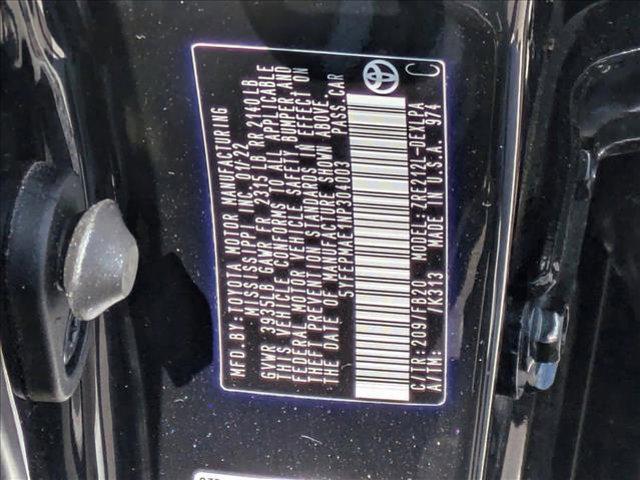 Photo of 2022 Black Sand Pearl Toyota Corolla