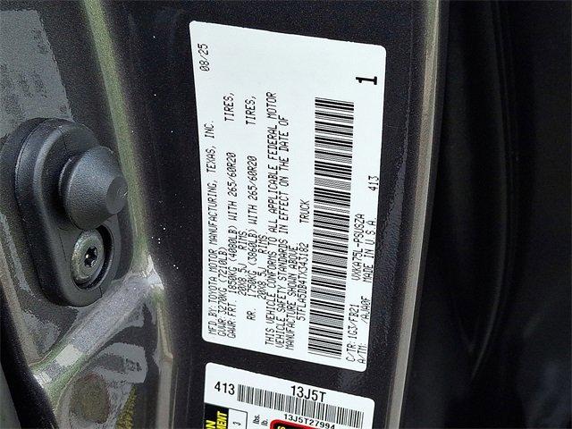 Photo of 2026 Magnetic Gray Metallic   1G3 Toyota Tundra