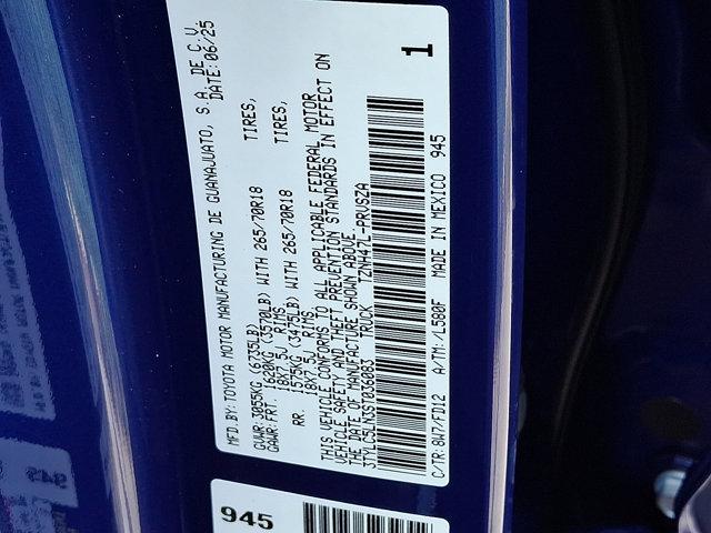 Photo of 2025 Blue Crush Metallic Toyota Tacoma