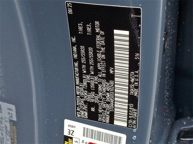 Photo of 2025 Storm Cloud   1L6 Toyota Grand Highlander