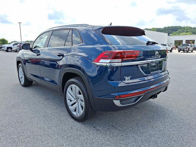 Photo of 2022 Tourmaline Blue Metallic Volkswagen Atlas Cross Sport