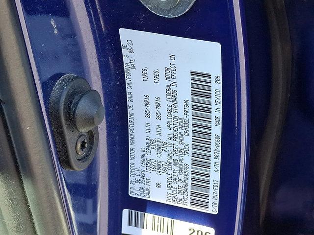 Photo of 2023 Blue Crush Metallic Toyota Tacoma
