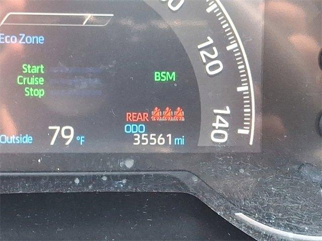 Photo of 2021 Blizzard Pearl/Midnight Black Metallic Toyota RAV4 Hybrid