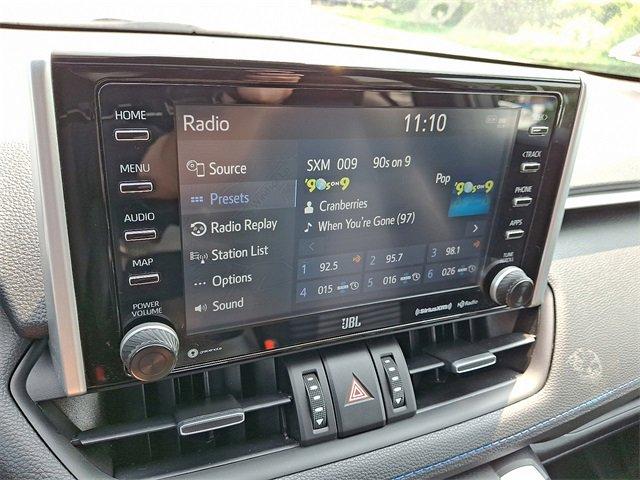 Photo of 2021 Blizzard Pearl/Midnight Black Metallic Toyota RAV4 Hybrid