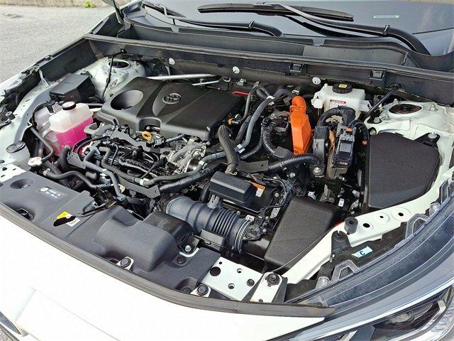 Photo of 2021 Blizzard Pearl/Midnight Black Metallic Toyota RAV4 Hybrid