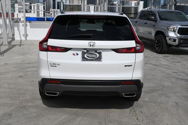 Photo of 2023 Platinum White Pearl Honda CR-V Hybrid