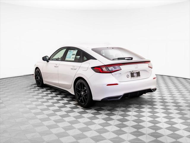 Photo of 2025 Platinum White Pearl Honda Civic