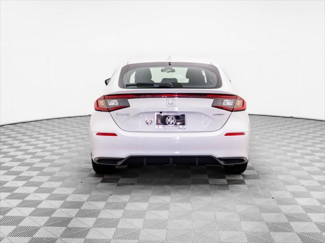 Photo of 2025 Platinum White Pearl Honda Civic
