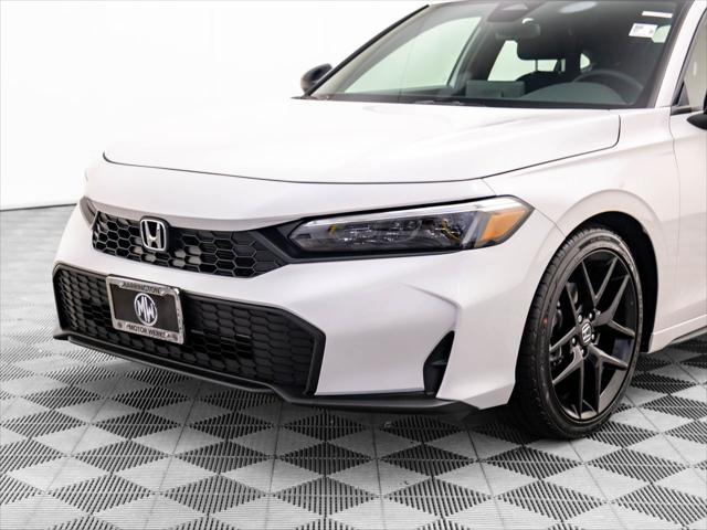 Photo of 2025 Platinum White Pearl Honda Civic