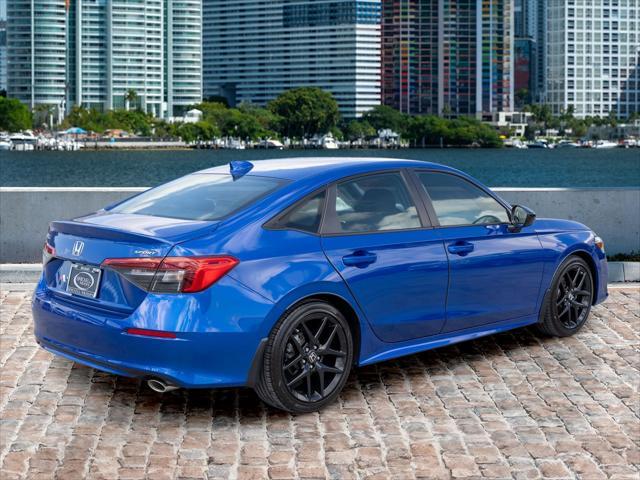 Photo of 2024 Aegean Blue Metallic Honda Civic