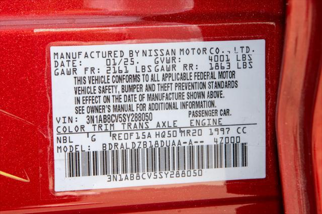 Photo of 2025 Scarlet Ember Tintcoat Nissan Sentra
