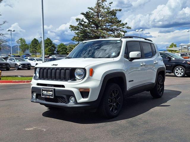 Photo of 2020 Alpine White Clearcoat Jeep Renegade