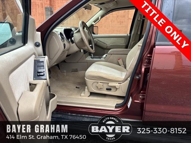 Photo of 2009 Sangria Red Clearcoat Metallic Ford Explorer