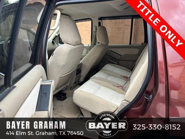 Photo of 2009 Sangria Red Clearcoat Metallic Ford Explorer