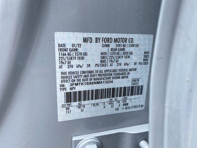 Photo of 2022 White Metallic Ford Mustang Mach-E