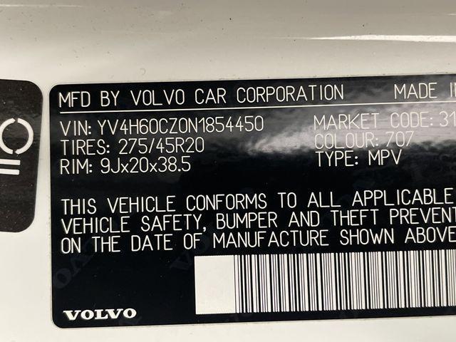 Photo of 2022 Crystal White Metallic Volvo XC90 Recharge Plug-In Hybrid