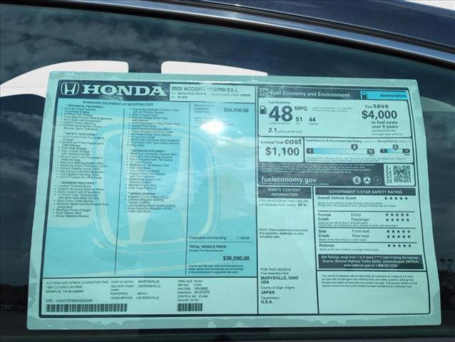 Photo of 2025 Meteorite Gray Metallic Honda Accord Hybrid